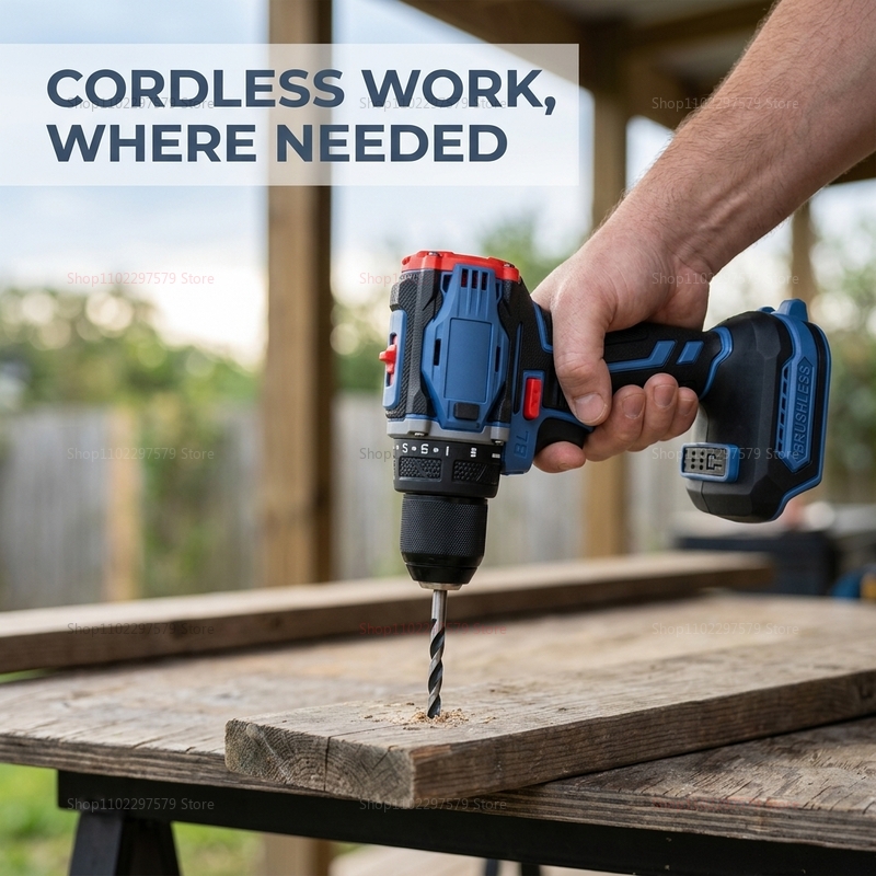 Electronics Repair Tools - Cacciavite elettrico senza spazzole, 1/4 di