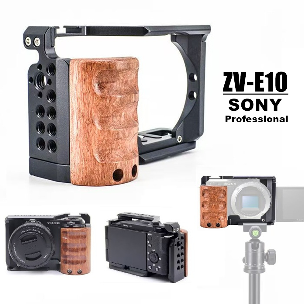 Sony Camera Zv-E10 - Professionale per gabbia per fotocamera Sony