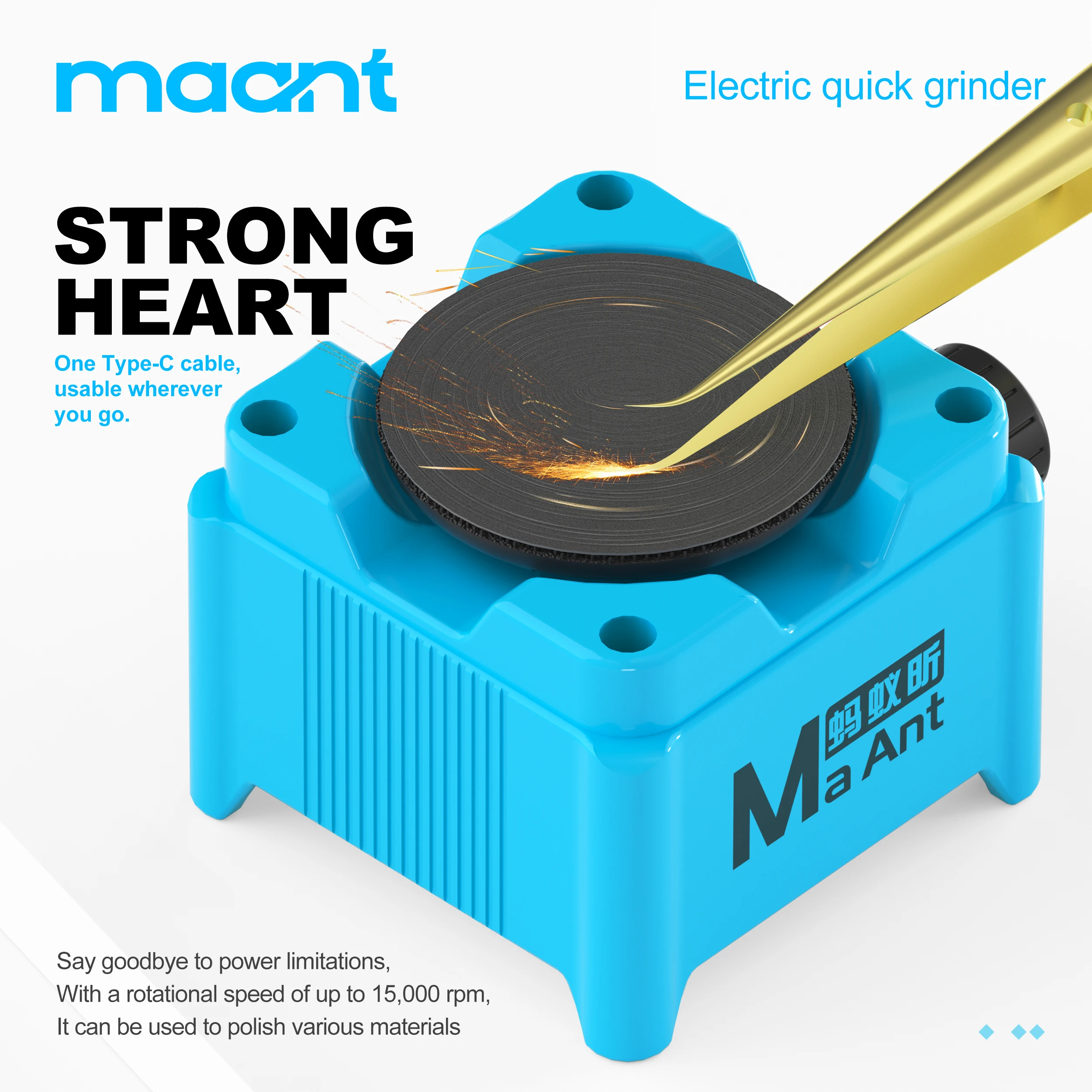 Smerigliatrice elettrica MaAnt - Electronics Repair Tools recensione e prezzo